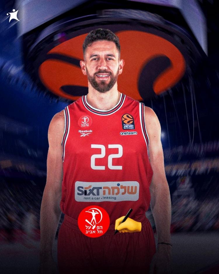 注册送88-3年1800万欧元！官方：米西奇重返欧洲 加盟特拉维夫哈普尔队